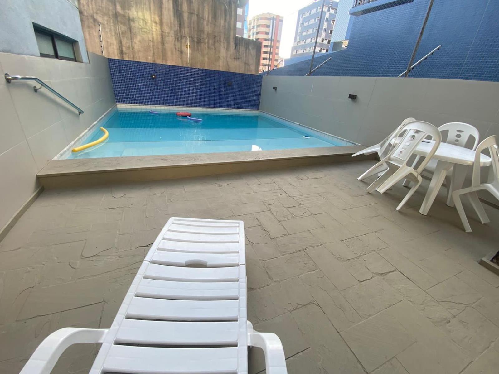 Praia De Ponta Verde Em Frente Ao Tropico Hotel Com Garagem, Wi-Fi, Lavadora - Apto703 Maceio  Bagian luar foto
